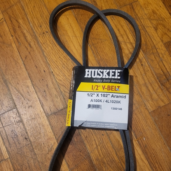 HUSKEE BELT 1/2" X 102" ARAMID - Picture 1 of 6